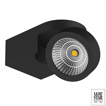 Накладной светильник SNODO 10W (чёрный)