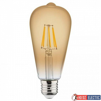 Филаментная светодиодная лампа RUSTIC VINTAGE E27 6W