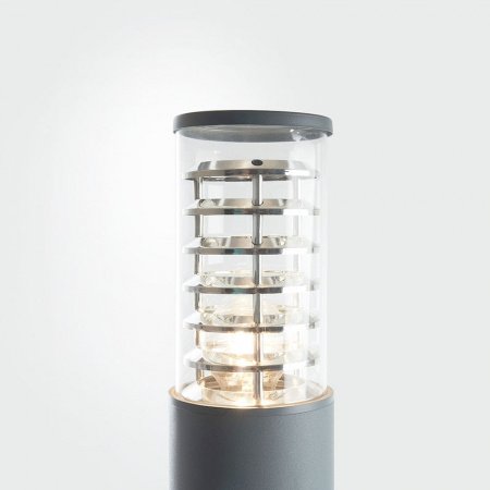 Садовый светильник DH0805 под лампу E27 (серый) (7)