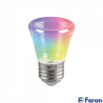 Светодиодная лампа для гирлянды белт-лайт C45 E27 1W (быстрая смена цвета)