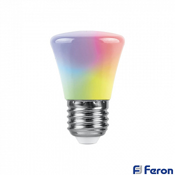 Светодиодная лампа для гирлянды белт-лайт C45 E27 1W (быстрая смена цвета) (1)