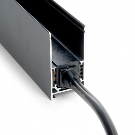 Соединитель-коннектор для низковольтного шинопровода, черный, LD3000 (5)