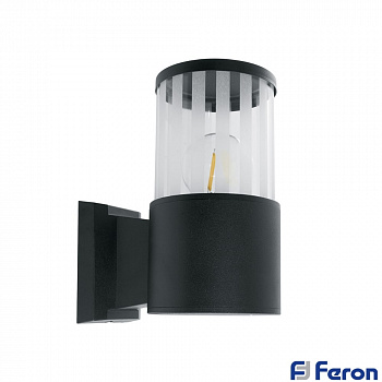 Фасадный светильник DH0901 под лампу Е27 (чёрный) (1)