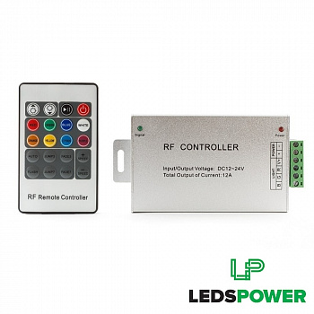 Радио контроллер для ленты RGB (12А)