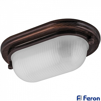 Светодиодный термостойкий светильник для бани и сауны под лампу E27 (орех)