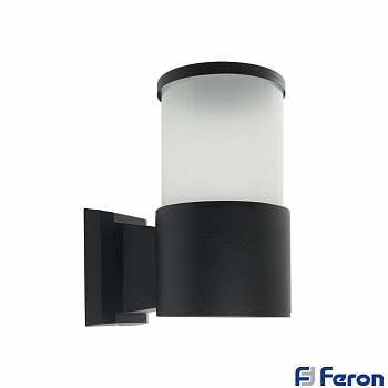 Фасадный светильник DH0904 под лампу Е27 (чёрный)